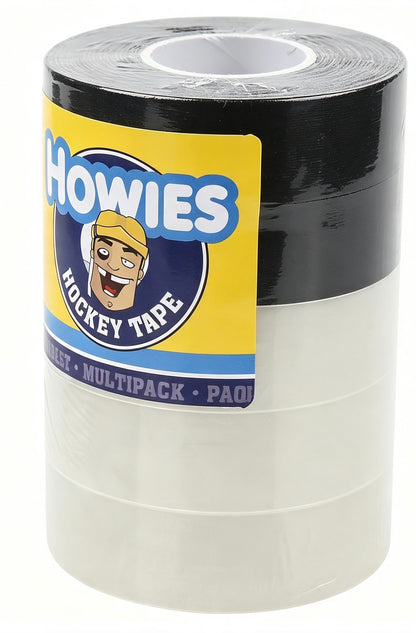 Howies Retail Pack – Clear & Black Hockey Tape