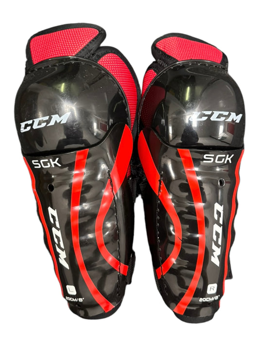 CCM SGK Youth Ice Hockey Shin Pads – 8”