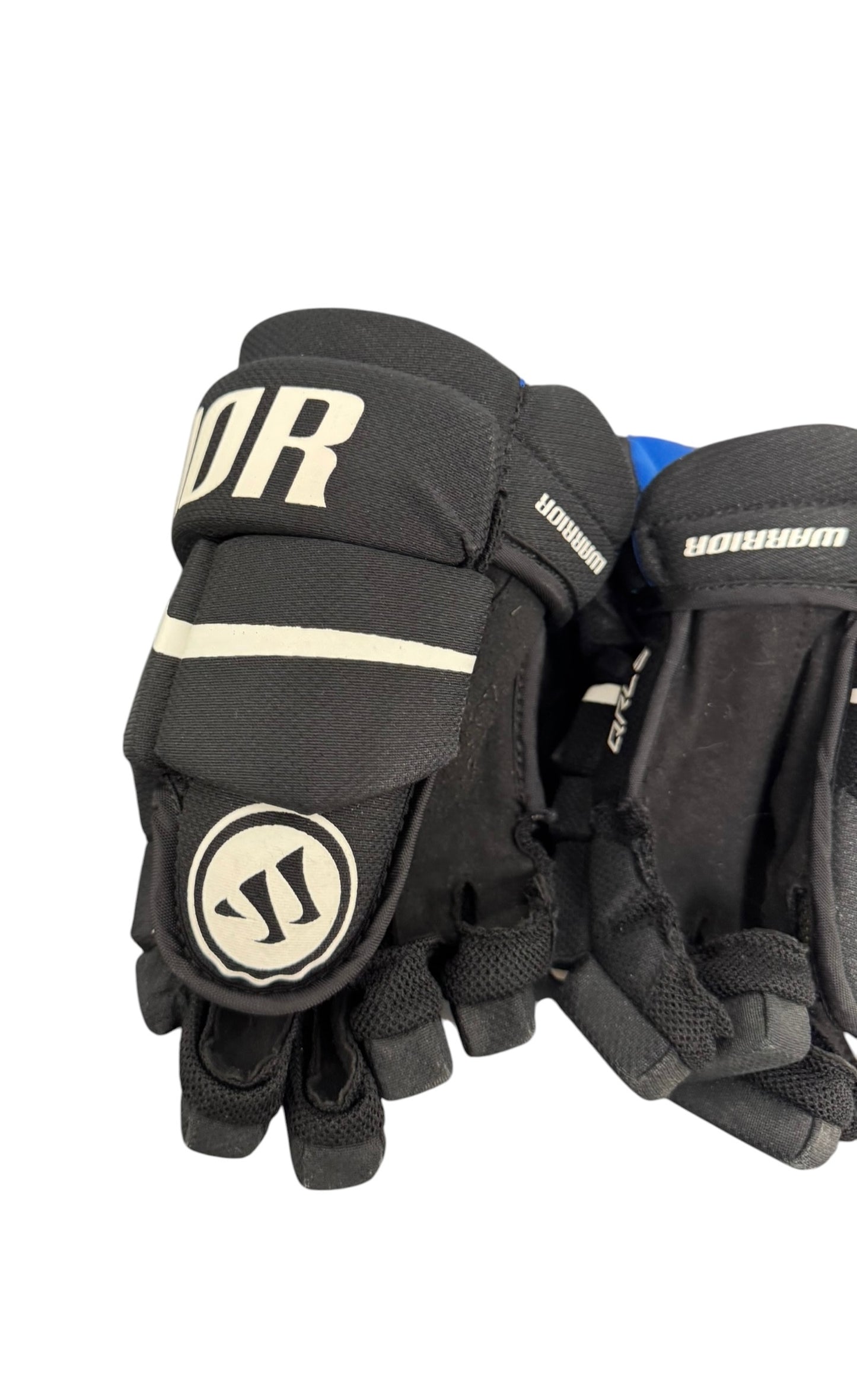 Warrior Covert Junior Ice Hockey Gloves – 10” – Black – Used