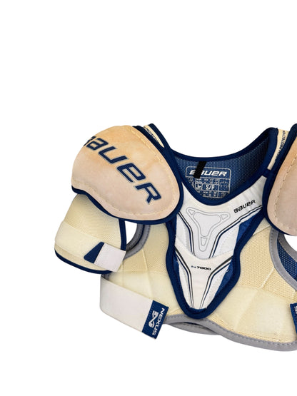 Bauer Nexus 7000 Junior Ice Hockey Shoulder Pads Size Small – Good Condition – Used