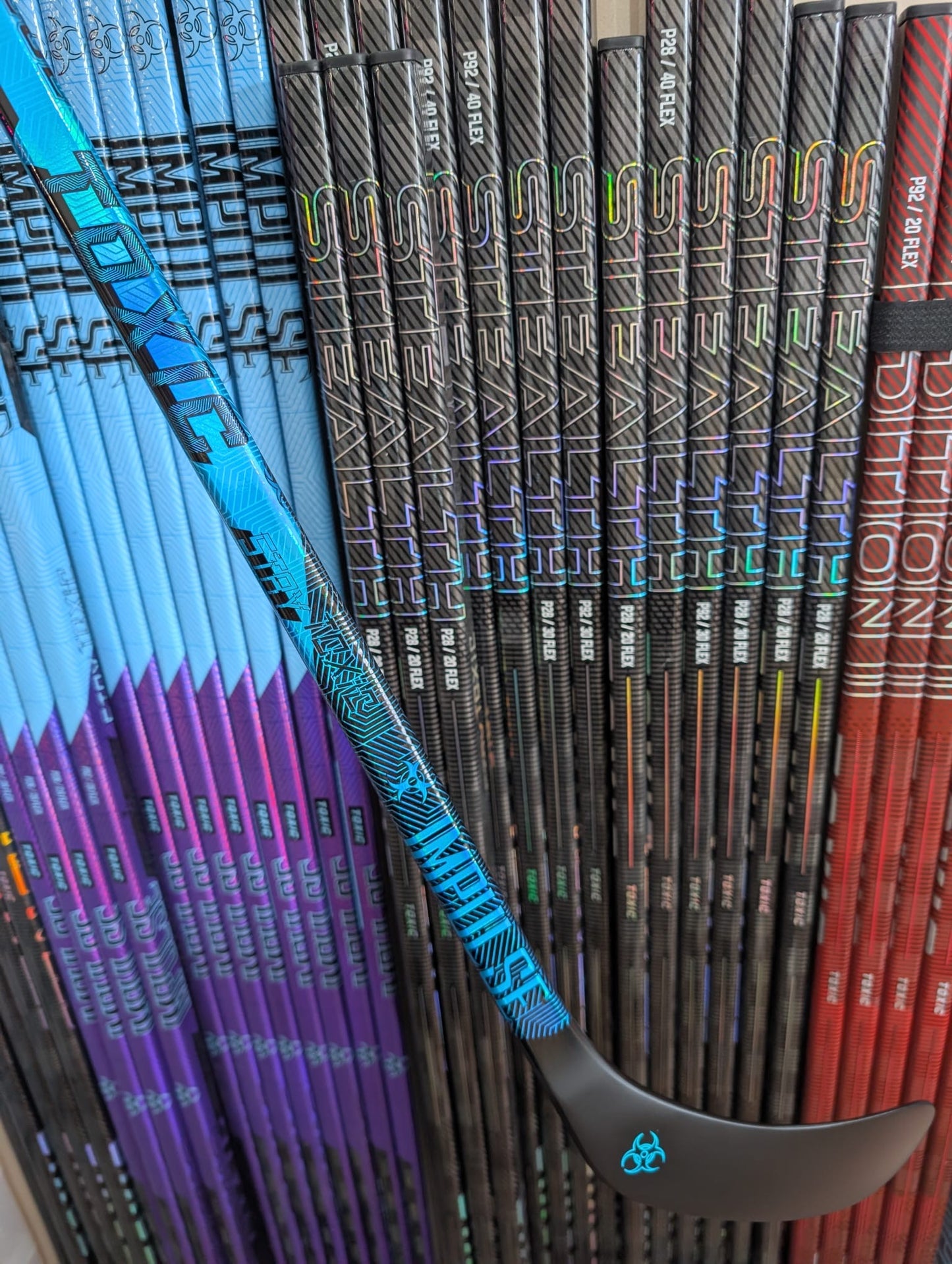 Toxic Ice Hockey Mini Sticks