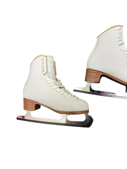Jackson Mystique Figure Ice Skates – White, Size 6