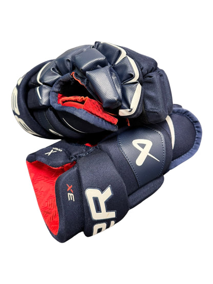 Bauer Vapor 3X Intermediate Ice Hockey Gloves – Navy, 13”