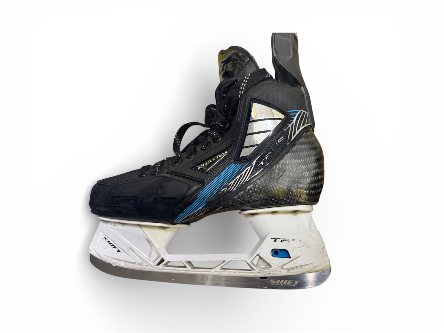 True Custom Senior Ice Hockey Skates – Black Size: 7.5 / 8.0