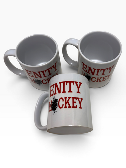 Enity Hockey Mug White Iconic Logo
