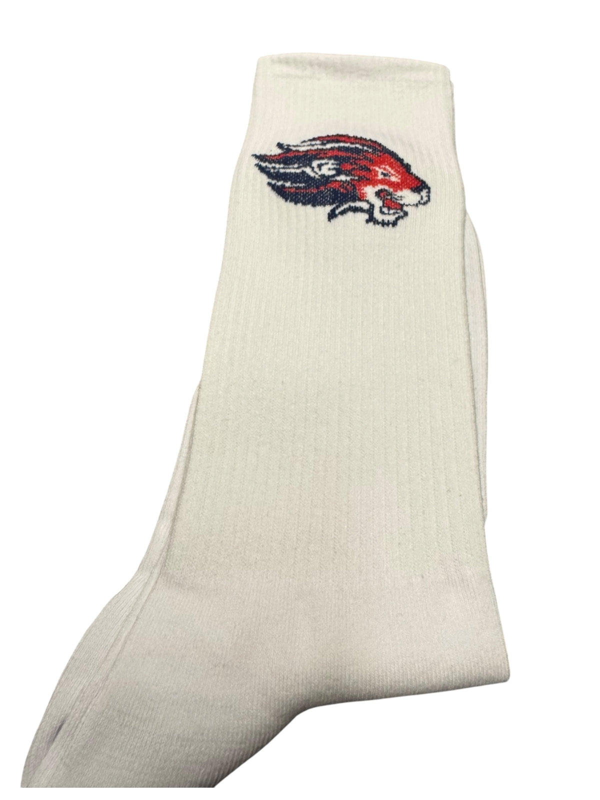 GB Ball Hockey Gym Socks – White – One Size