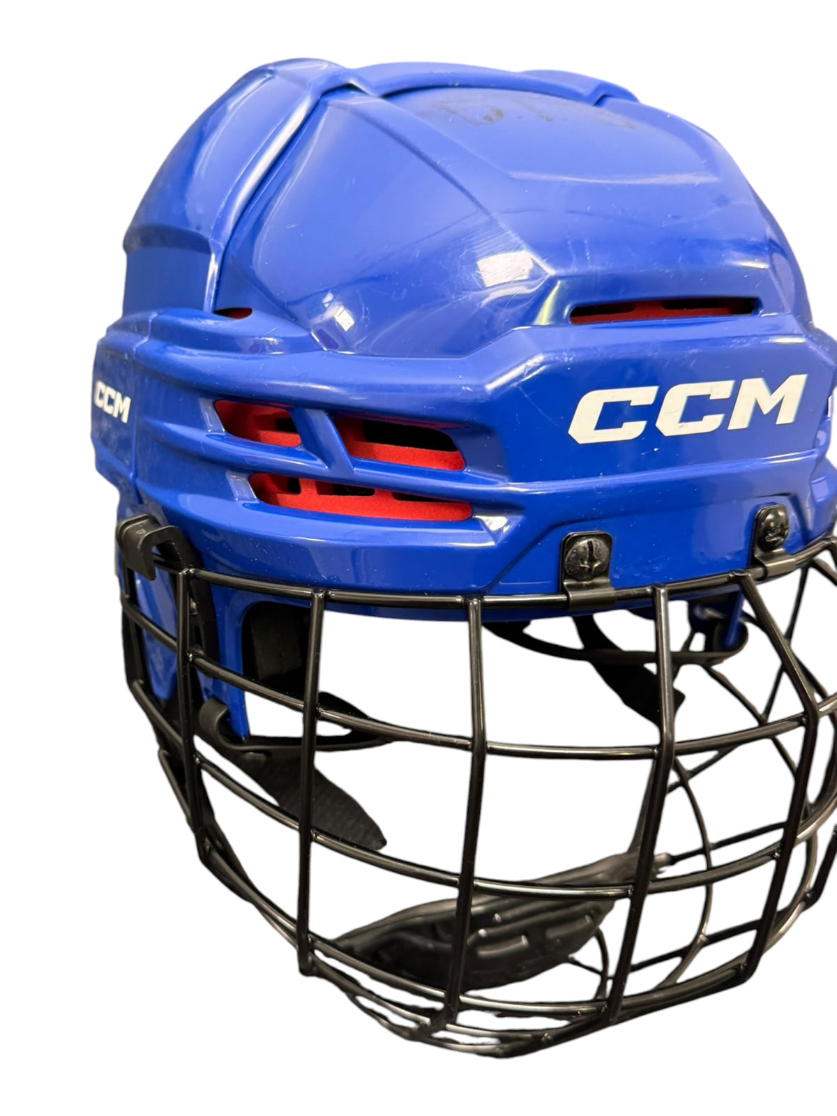 CCM Tacks 70 Senior Ice Hockey Helmet Small Blue