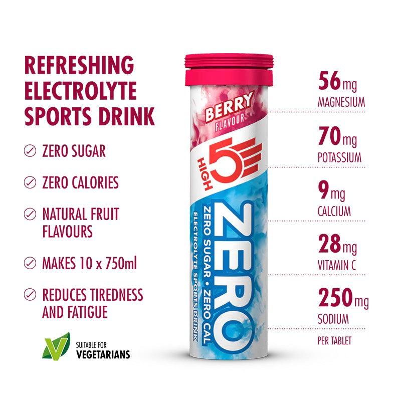 High Five ZERO Tablets electrolytes