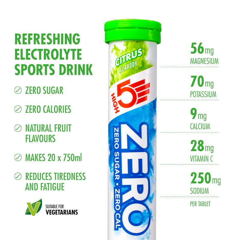 High Five ZERO Tablets electrolytes