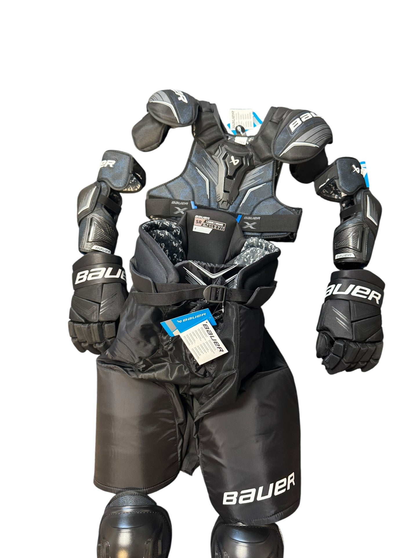 Bauer X S24 Protective Gear Senior Players Bundle