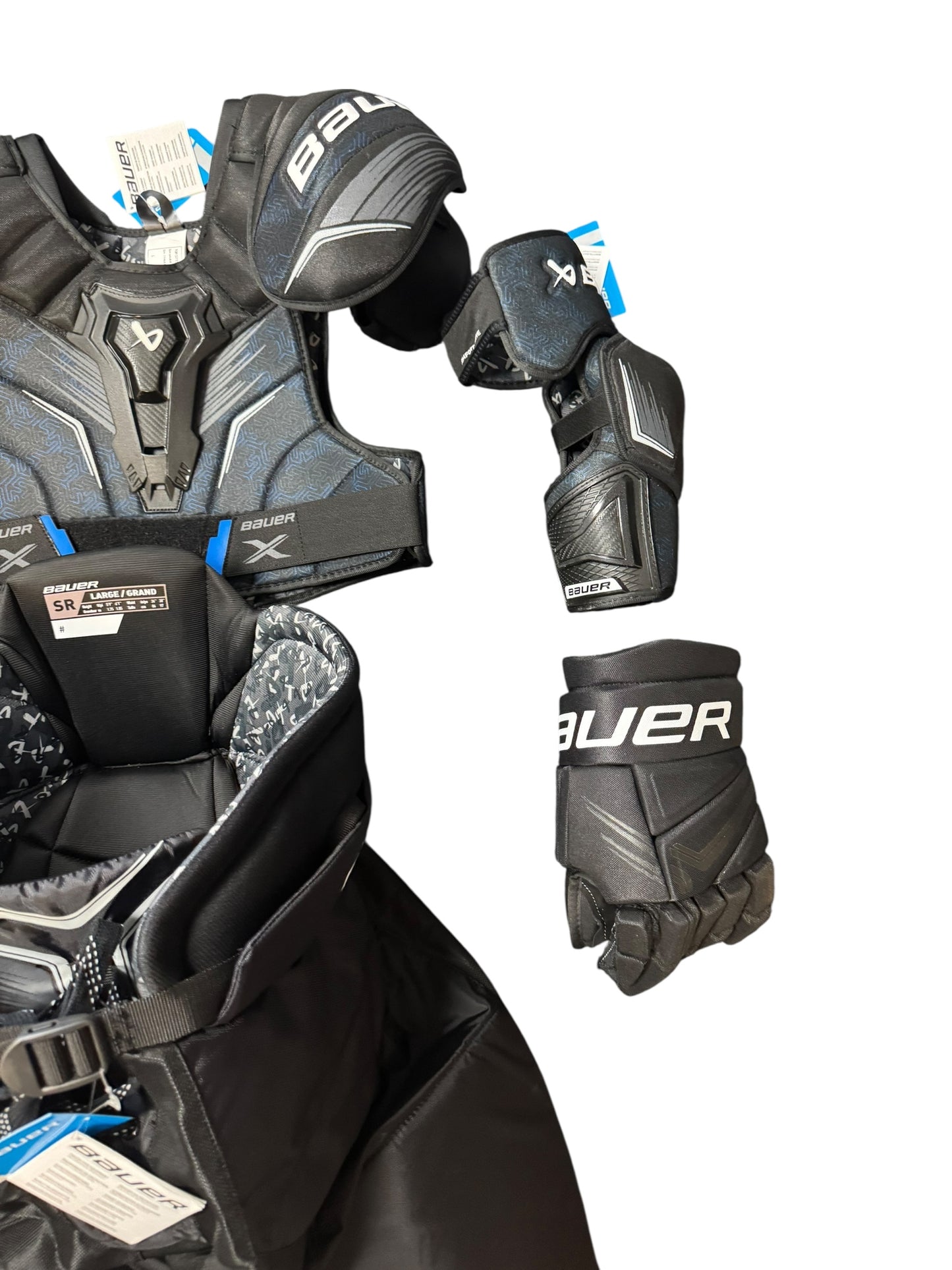 Bauer X S24 Protective Gear Senior Players Bundle