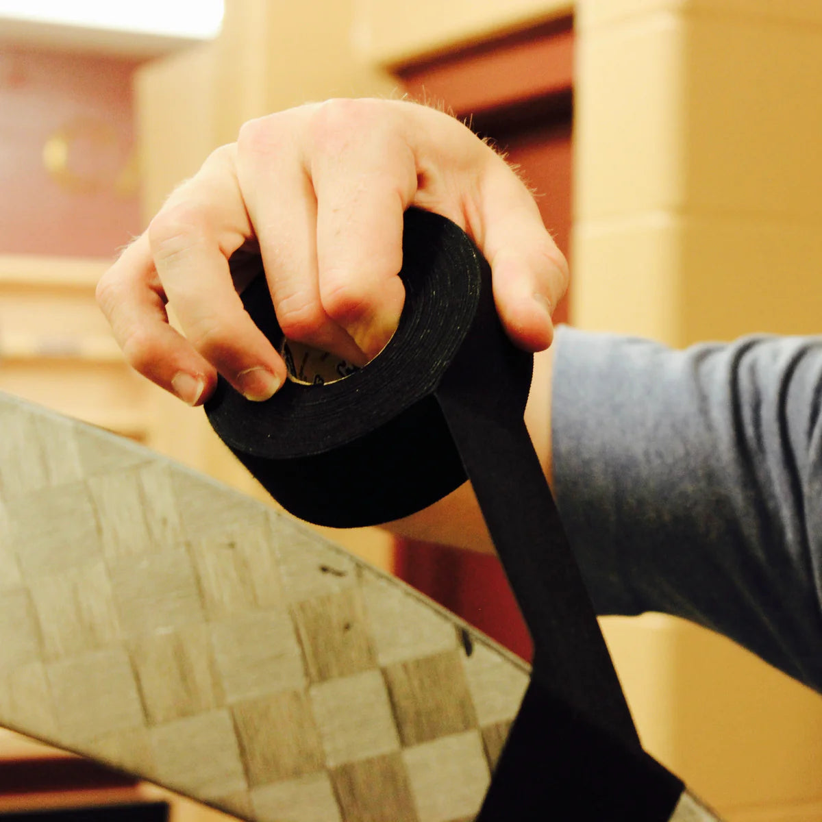 Howies 1.5" Black Cloth Hockey Stick Tape